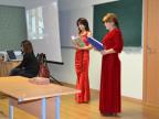 Выступление группы студентов из Туркменистана